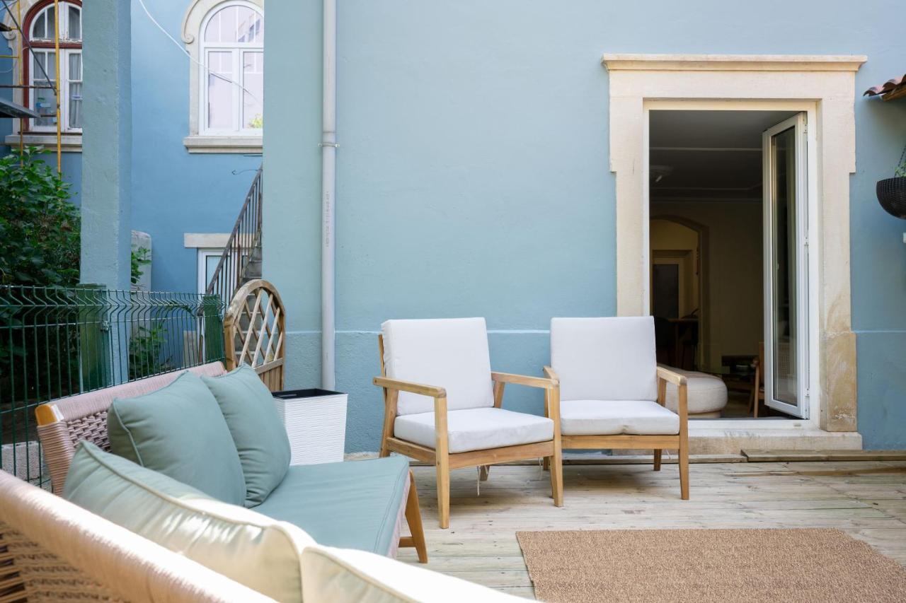 Charming Apt In Historic House Coimbra Exterior foto